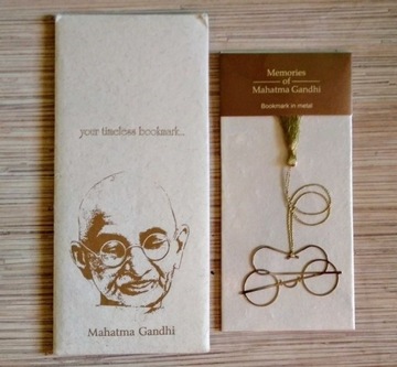 Zakładka do książki Mahatma Gandhi