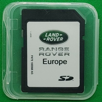 Mapa Europy karta SD dla Land Rover/Range Rover