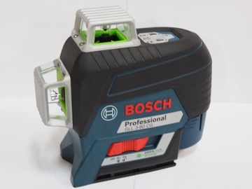 BOSCH GLL 3-80 CG laser niwelator Zielony adapter 