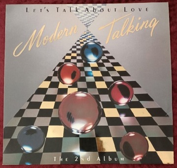 MODERN TALKING Let's Talk About Love LP Hansa 1885r EX/EX+