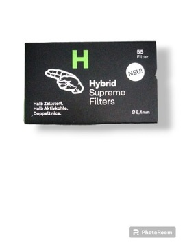 Hybrydowe filtry Supreme z węglem aktywnym 6,4 mm