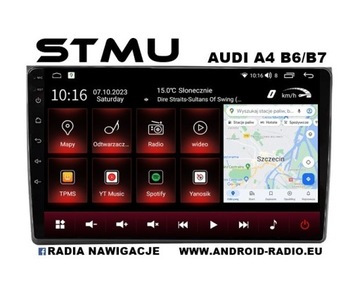 Radio android nawigacja 9.1" AUDI A4 B6 00-09