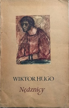KSIĄŻKA NĘDZNICY Wiktor Hugo tom 1 I PRL 1956 rok