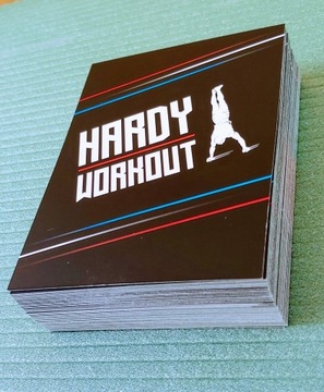 54 Karty treningowe Hardy Workout BEZ KSIĄŻKI!