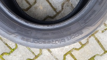 4x Opona 215/55 R16 DUNLOP Sport BluResponse 4mm