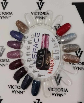 Wzornik Słoneczko Gel Polish 293-304 Victoria Vynn