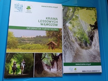 Przewodnik z mapą Kraina Lessowych Wąwozów 