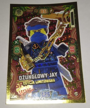 Karta LEGO Ninjago S6 nr LE25 DŻUNGLOWY JAY