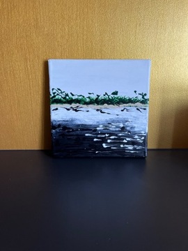 Black Sea, obraz akrylowy, 30x30cm