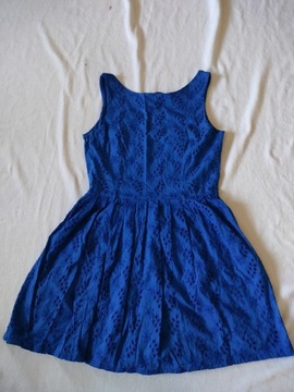 Śliczna sukienka błękit rozm.40