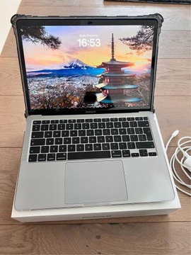 Jak NOWY laptop MACBOOK Apple AIR M1 8 GB/256 GB