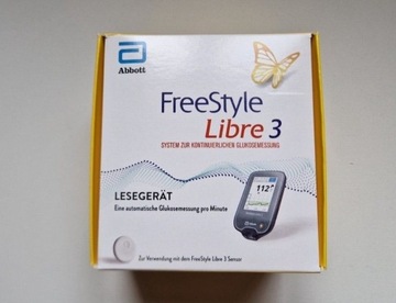 FREESTYLE LIBRE 3 czytnik + 1 sensor