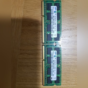 PAMIĘĆ RAM Samsung  DDR3 2X2GB PC3 10600