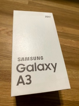 Samsung Galaxy A3 2017 + pudełko, słuchawki, ładowarka. Stan Bdb.