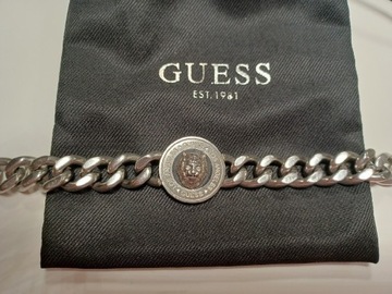 Bransoletka GUESS srebro 21cm