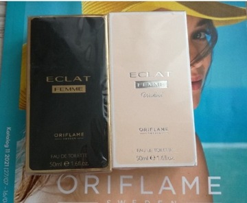 Oriflame perfumy 2 sztuki Eclat Femme i Weekend