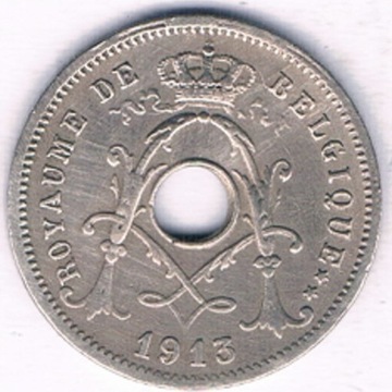 BELGIA FR.5 cent 1913