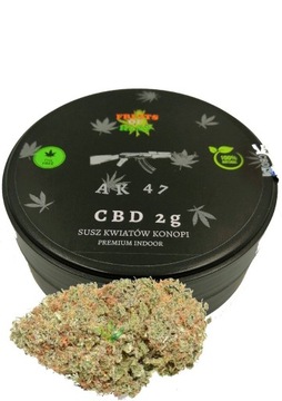 Susz konopny CBD AK47 2g puszka