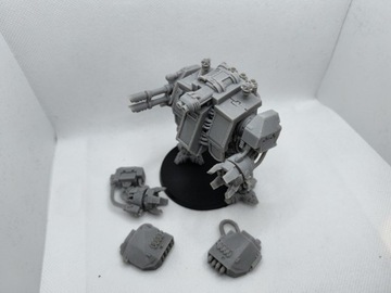 Space marine dreadnought żywica, rocketlauncher