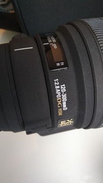 SIGMA 120-300 f/2.8 DG EX HSM Nikon + GRATIS