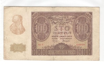 100 złotych 01.03.1940