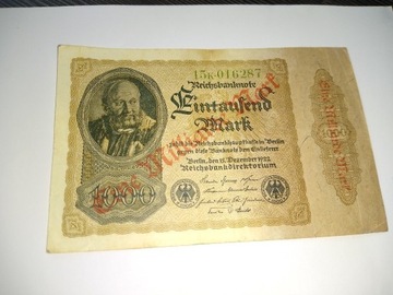 banknot niemiecki