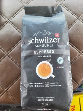 Kawa Schwiizer Schüümli Espresso 1kg Szwajcaria 