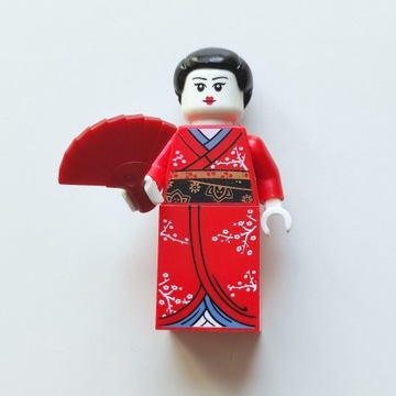 Lego Minifigurka col04-2 Kimono Girl/Japonka