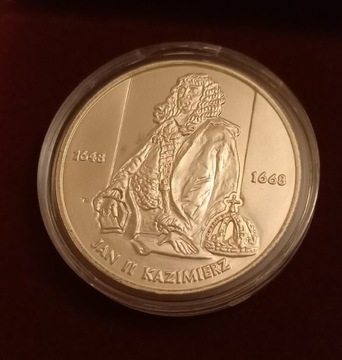 10zł Jan II Kazimierz (półpostać) 2000r