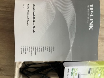 Router TP-LINK 3G/4G wireless N