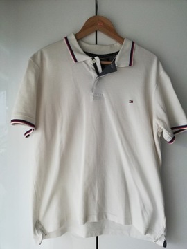 Białe Polo Tommy Hilfiger