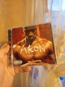 Akon Trouble Album CD Nowa Folia Wyprzedaż 
