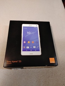 Sony Xperia Z3 Compact oryginalne pudełko Orange