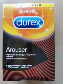 Prezerwatywy DUREX Arouser zestaw 18 szt NOWE!! 