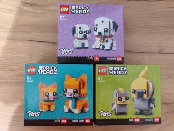 LEGO BrickHeadz 40479 40480 40481