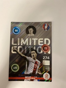 Panini Robert Lewandowski XXL limitka euro 2016