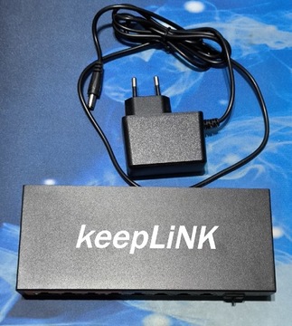 Switch Keeplink 9 portowy 2.5Gbs 2500Mbs Port 10Gb