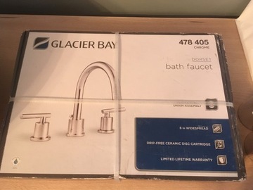 Bateria umywalkowa nablatowa Glacier Bay 478 405