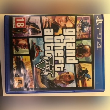 GTA V Grand Theft Auto 5 Premium Ed. PS4 PL 