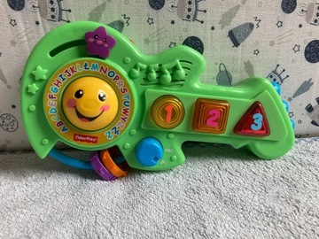 Fisher price grająca gitara edukacyjna