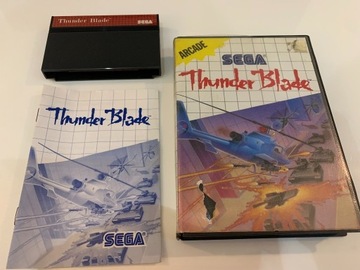 Sega Master System Thunder Blade Gra Kartridz 