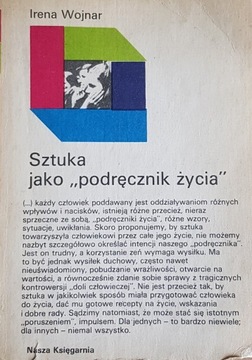 Sztuka jako podręcznik życia - Irena Wojnar