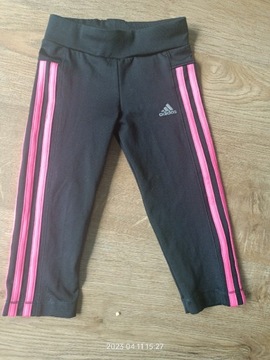 Leginsy,   spodnie dresowe Adidas r.116