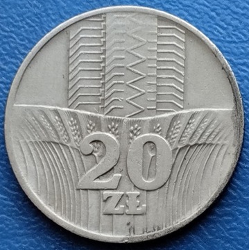 20 zł  1974 r. Wieżowiec..