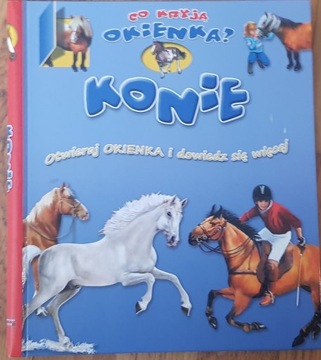 Książka Konie - co kryją okienka?