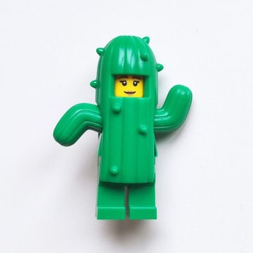 Lego Minifigurka col18-11 Cactus Girl/Kaktus