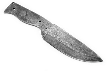Knifemaking ostrze nóż damast damastu W1
