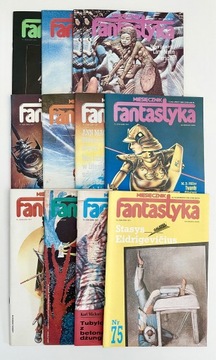 Miesięcznik Fantastyka - ROK 1988 - 11 numerów 