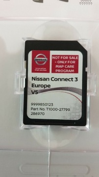 Mapa Nissan Connect 3 V5 Europe 2020