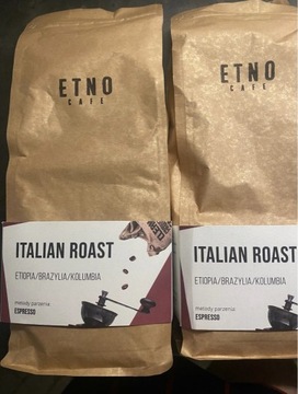 Kawa ziarnista Etno Italian roast 1kg